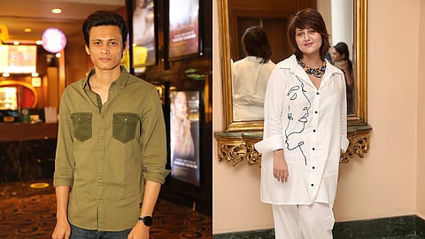 Sayantan (L), Swastika (R)