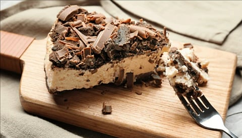 Chocolate cheesecake