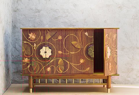 Woodland wonders: These collections made from inlay work draw from the nostalgia attached to nature