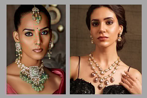 This wedding edit is inspired by a fusion
of India’s rich cultural heritage and modern bridal trends