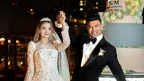 Milena Aleksandra and Sahil Khan