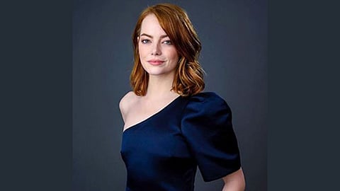 Emma Stone braves the cold for Jen Shah