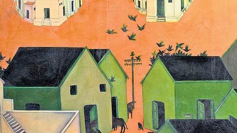 ‘Speechless City’, 1975, collection: Kiran Nadar Museum of Art