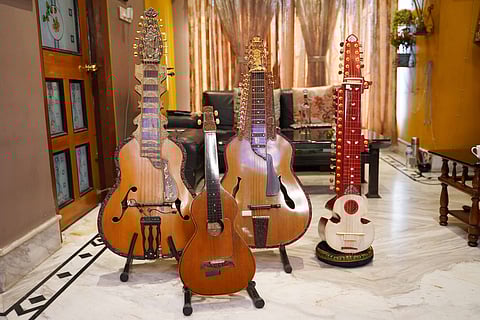 Pandit Debashish Bhattacharya on his musical inventions 