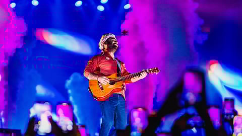 Arijit Singh from one of his previous shows