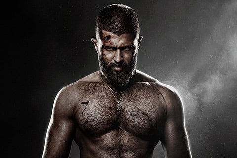 VIjay Deverakonda in a poster of Kingdom