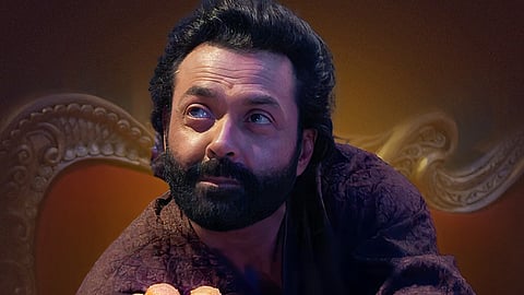Bobby Deol in a poster for Aashram s3 part 2