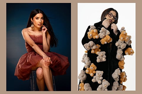 In frame: Subhi and Natania