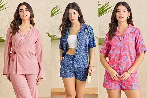 This newly launched label focuses on work-leisure style featuring comfortable, chic apparel