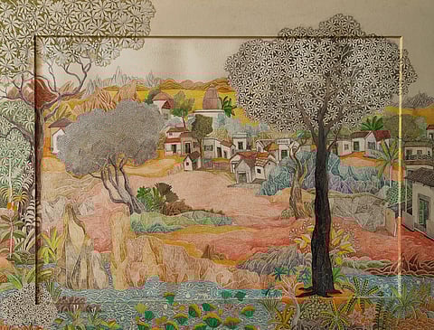 Painting by Sumanto Chowdhury