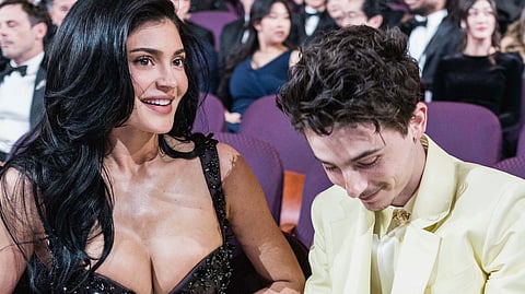 Kylie Jenner and Timothée Chalamet