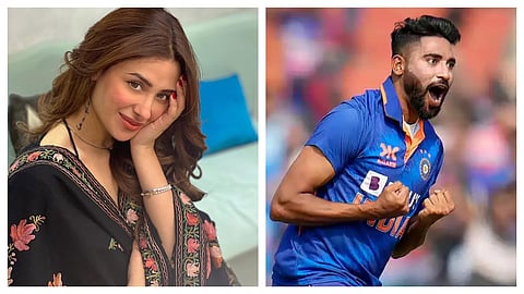 Mahira Sharma has cleared the air about the Mohammed Siraj rumours