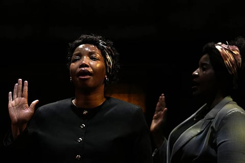 South African play revisits Winnie Madikizela-Mandela and women’s waiting during apartheid