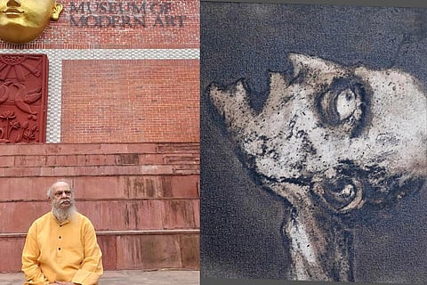 Shuvaprasanna on his new series of paintings, 'Face'