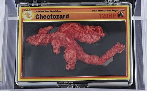 Cheeto shaped like Charizard sells for $87,840 at auction