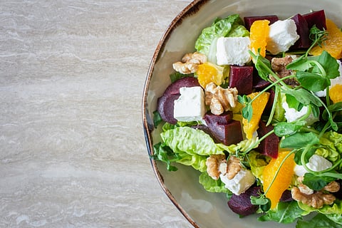Explore this hearty salad which is filling and delicious! Source: Unsplash