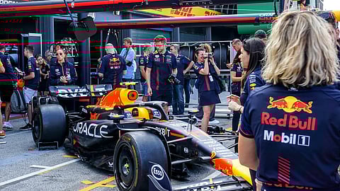 Red Bull Racing Garage