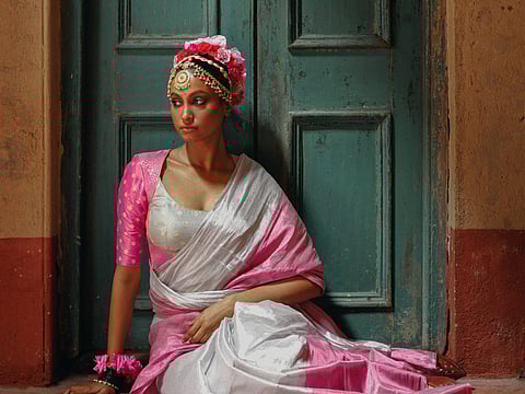 From the rich hues of nature to the mysticism of Indian mythology, Amogh brings together tradition and elegance