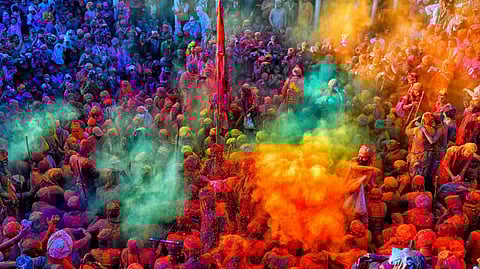 Holi in Braj is a 40-day affair