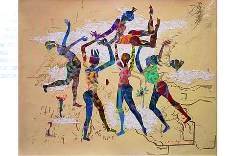 Aditi Hazra unveils her new show Interweave at Gallery Time and Space in Bengaluru