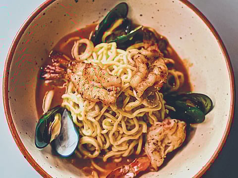 Linguini al frutti di mare