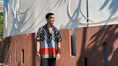 Designer Moneissh Teckchandani turns his mother’s saris into modern men’s shirts