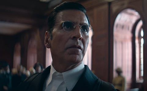 Akshay Kumar in the teaser for Kesari: Chapter 2