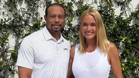 Tiger Woods and  Vanessa Trump