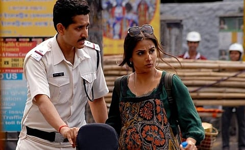 Vidya Balan and Parambrata Chatterjee in a still from Kahaani