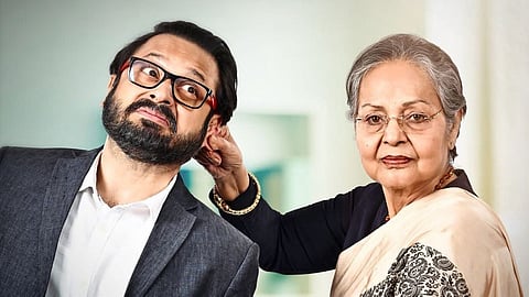 Rakhee Gulzar and Shiboprosad Mukherjee tease a heartfelt mother-son tale in new poster of Aamar Boss