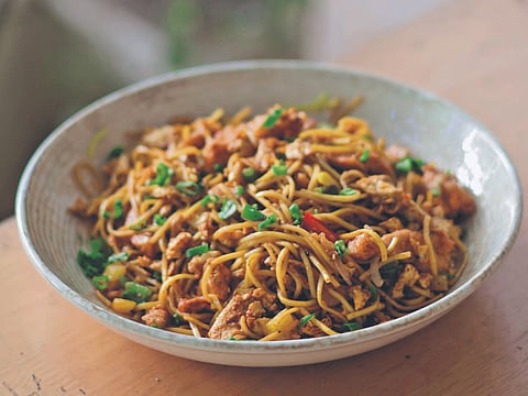 Tucked away in White Town, this cosy spot serves familiar food with flair