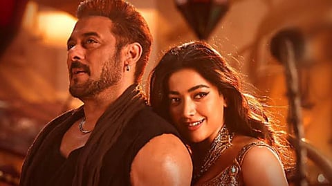 Salman Khan and Rashmika Mandanna in Sikandar