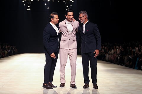 Ibrahim Ali Khan headlines S&N by Shantnu Nikhil’s runway debut at LFWxFDCI 