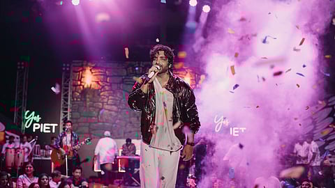 Singer Akhil Sachdeva pays a spiritual tribute at Ganga Aarti in Rishikesh