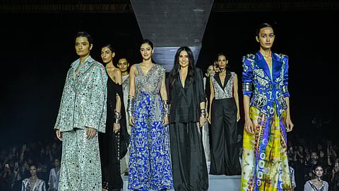 Anamika Khanna talks about her pret label AK|OK which opened LFW x FDCI 2025