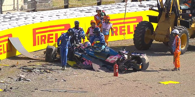 Jack Doohan crashes in FP2 at Japanese GP, causes red flag at Suzuka