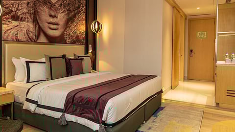 A peek into a room at Beyzaa