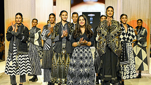 Karishma Shahani’s Ka-Sha label’s Samantar II edit unveiled at LFWxFDCI is all about Khadi and Kala cotton