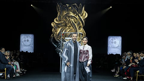 Designer Amit Aggarwal’s new range of pret wear unveiled at LFWxFDCI has the right amount of swag