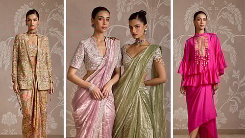 Ridhi Mehra’s In The Folds collection redefines bridal and festive wear with effortless luxury