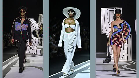 Designer label Shivan & Narresh’s new resort range unveiled at LFWxFDCI is inspired by French artist Fernand Leger’s works