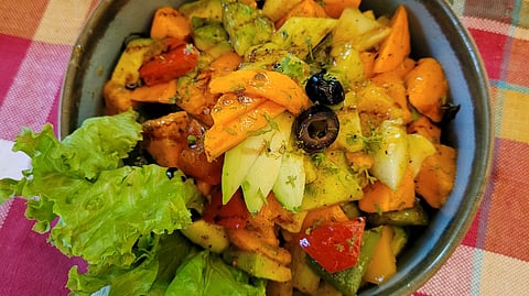 Mango salad