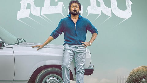 Suriya in Retro poster 