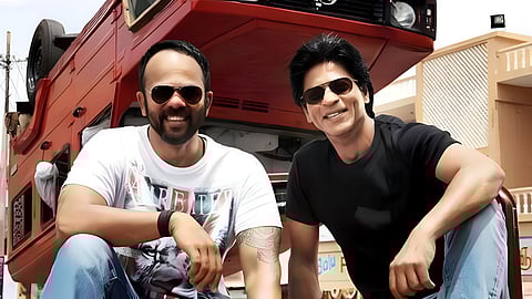 Rohit Shetty and Shah Rukh Khan