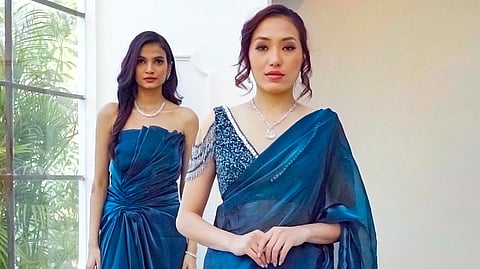 Couturier Smita Shrinivas' summer collection is all about nature's transient beauty