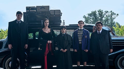 A scene for Wednesday season 2