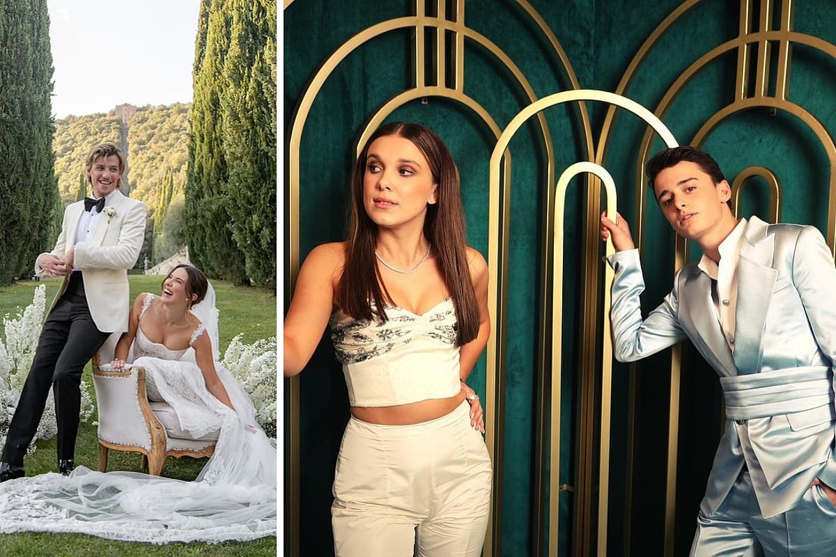 Stranger Things star Noah Schnapp instantly approved of Millie Bobby Brown's  relationship with Jake Bongiovi