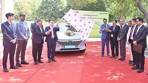 HMIL & IOCL Sign MoU to Explore Viability of Hydrogen Fuel Cell Vehicles