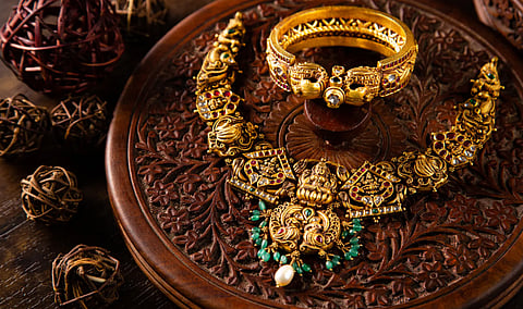 Akshaya Tritiya 2025: Dress up with these temple jewellery pieces