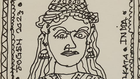 From Jogen Chowdhury's solo show